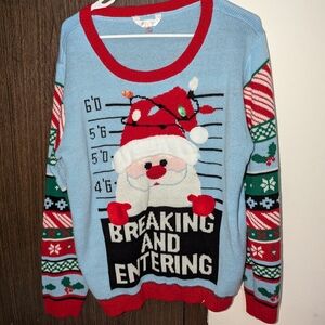 Ugly Christmas Sweater Women's XXL No Boundaries